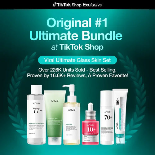 Anua Glass Skin Skincare Kit
