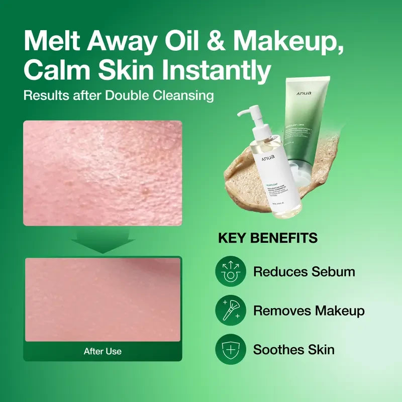 Anua Glass Skin Skincare Kit
