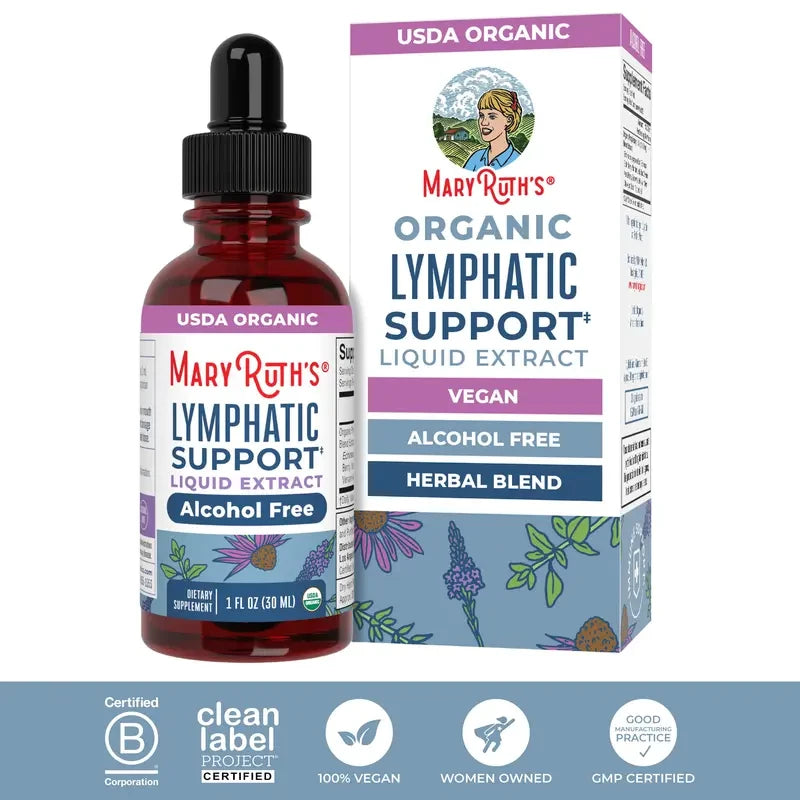 Organic Lymphatic Support Liquid Drops