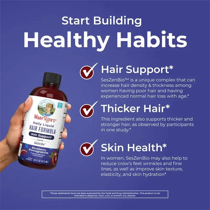 MaryRuths Hair Care And Lymphatic Support Bundle