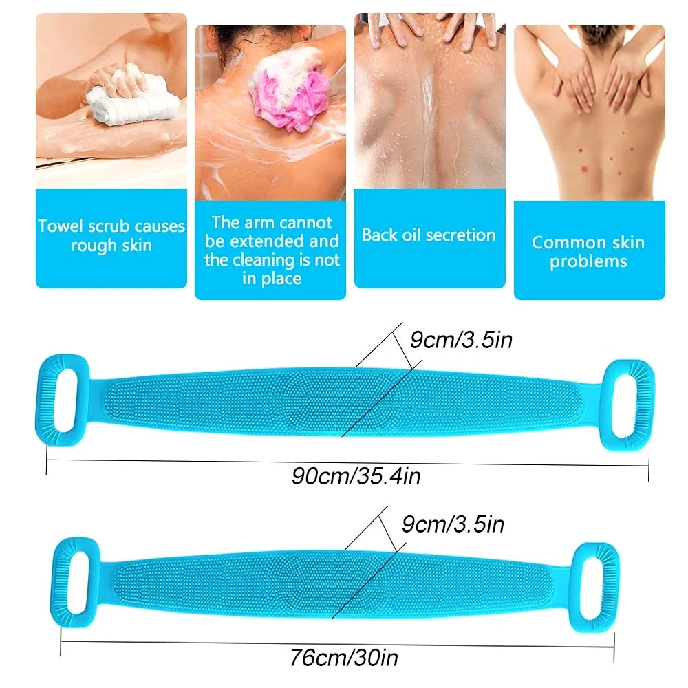Silicone Back Scrubber for Shower