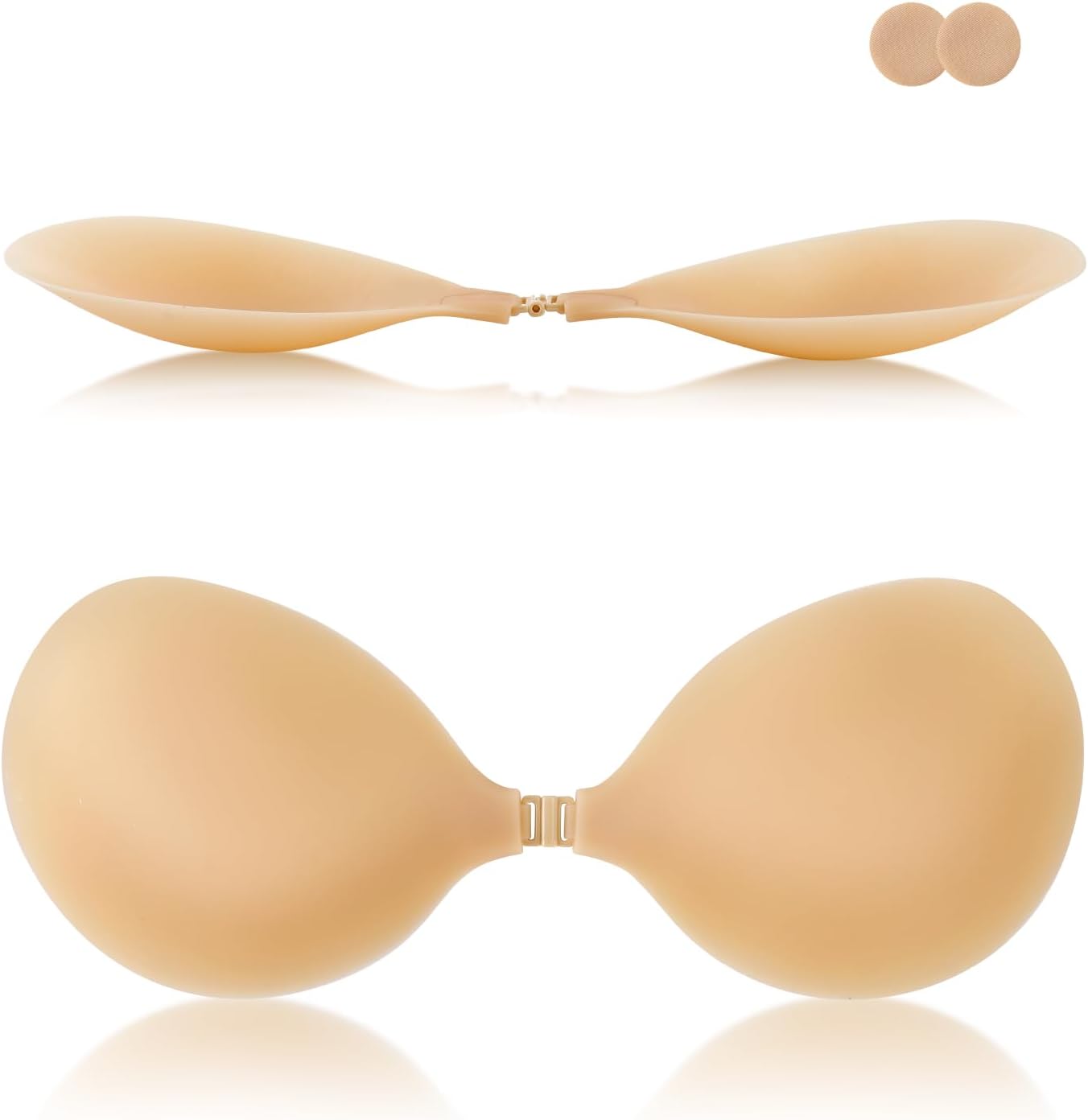Invisible Push-Up Silicone Bra