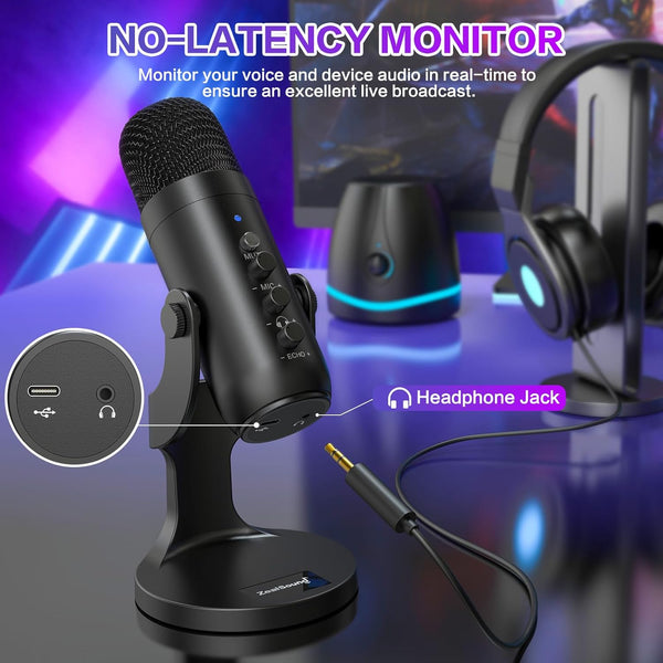 ZealSound Pro Podcast Mic