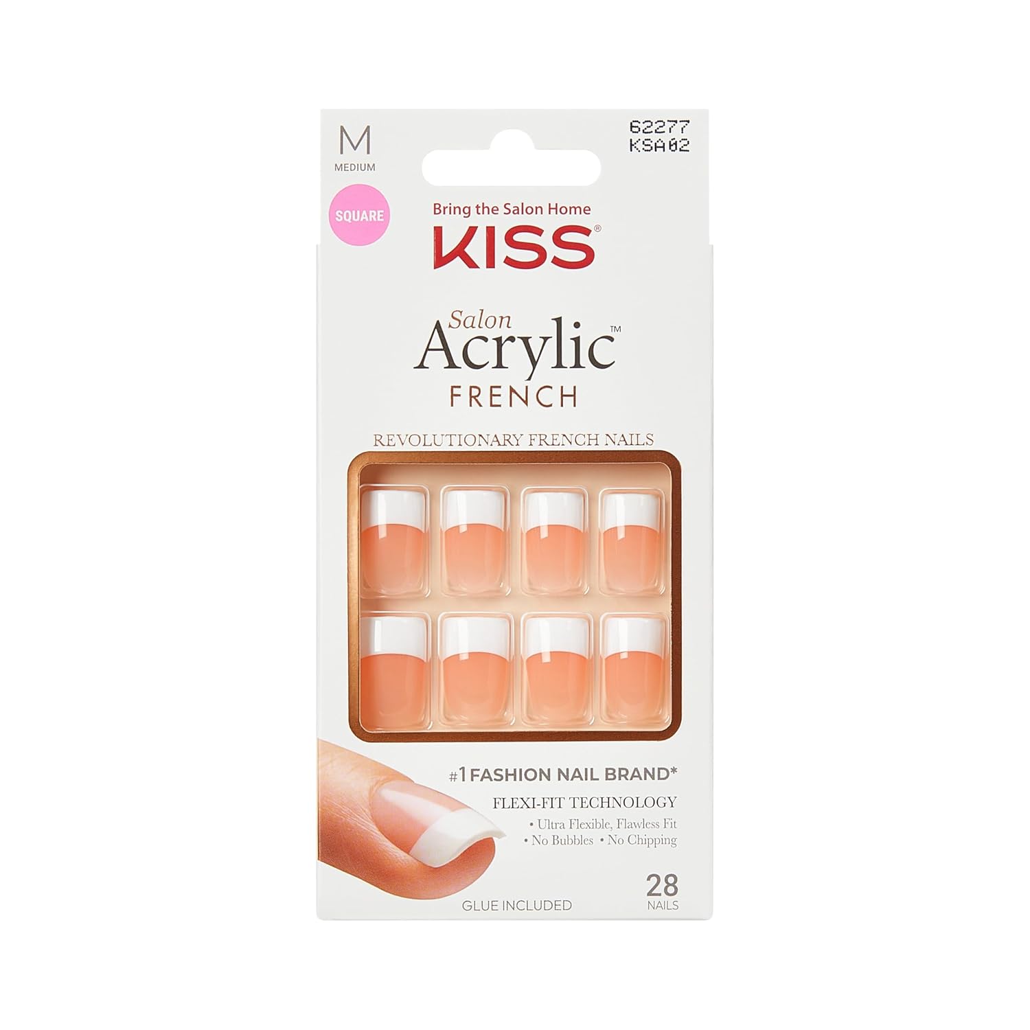 Elegant French Tip Nails Kit