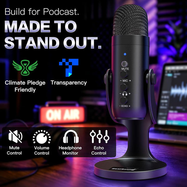 ZealSound Pro Podcast Mic