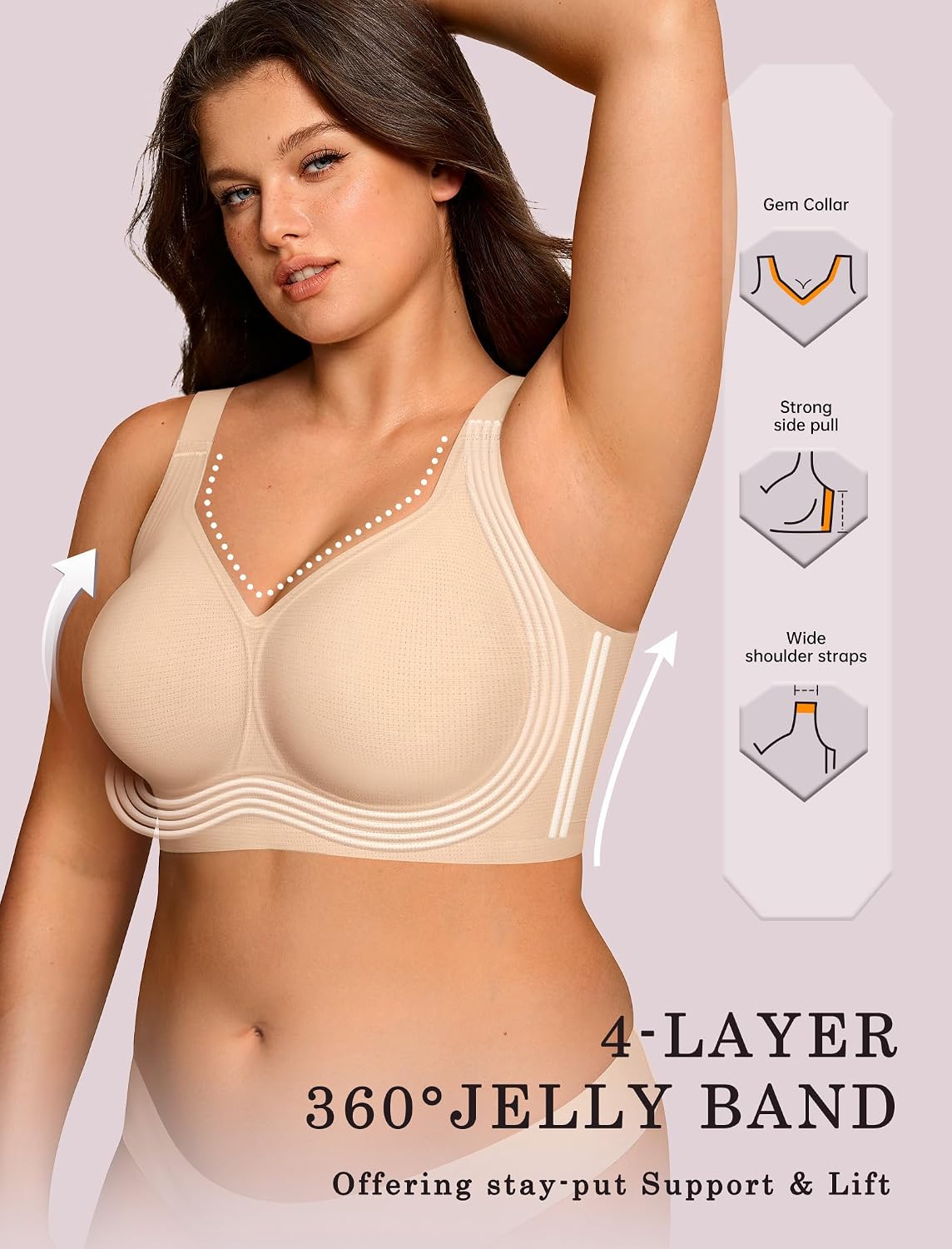 Jelly Comfort Bra