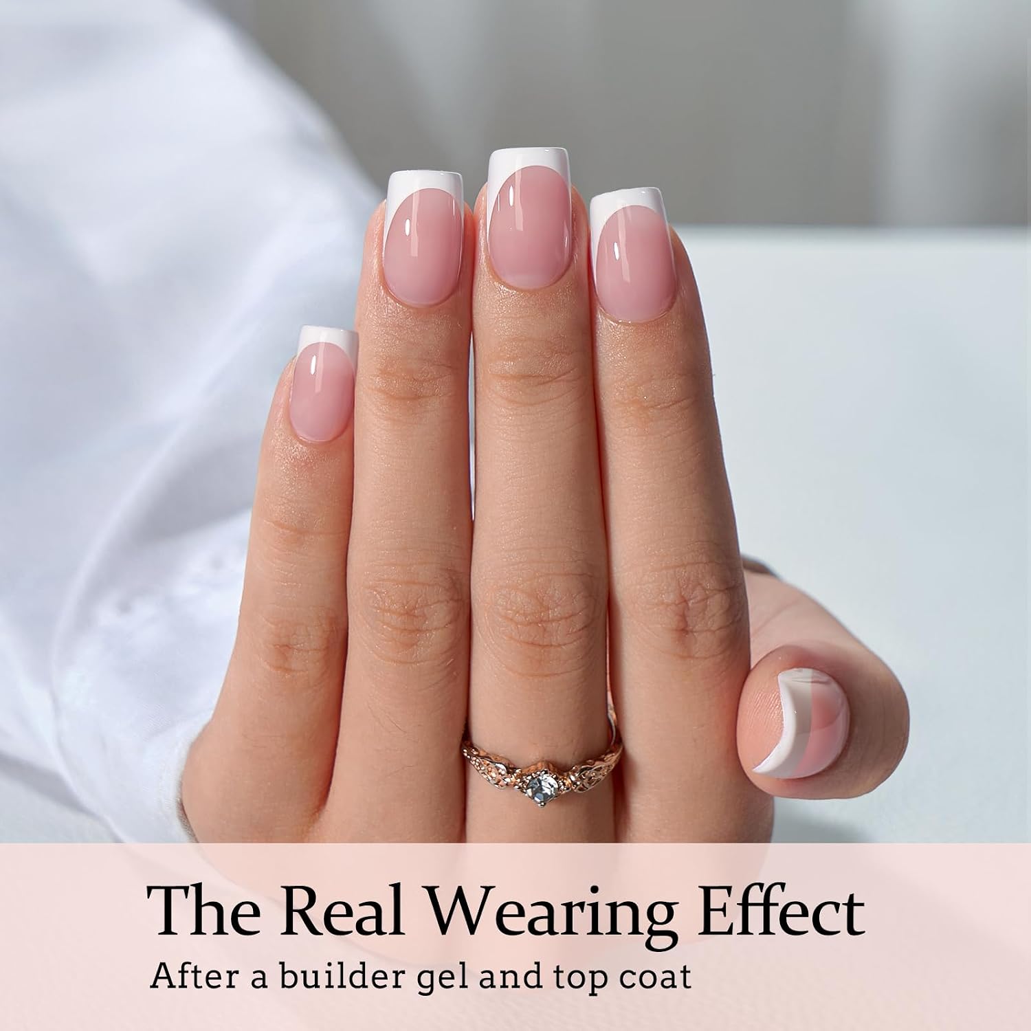 Elegant French Tip Nail Kit