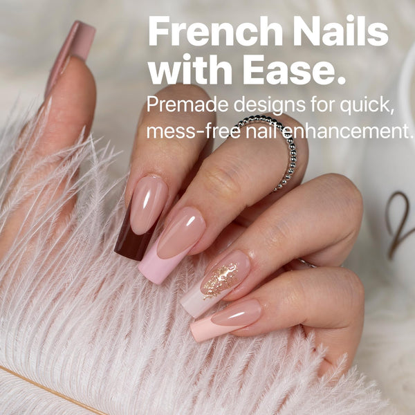 Chic French Tip Nail Kit