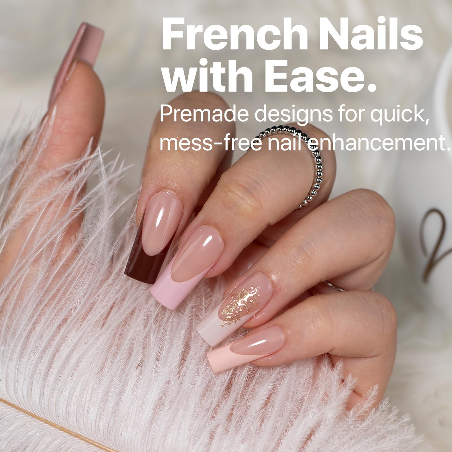 Chic French Tip Nail Kit