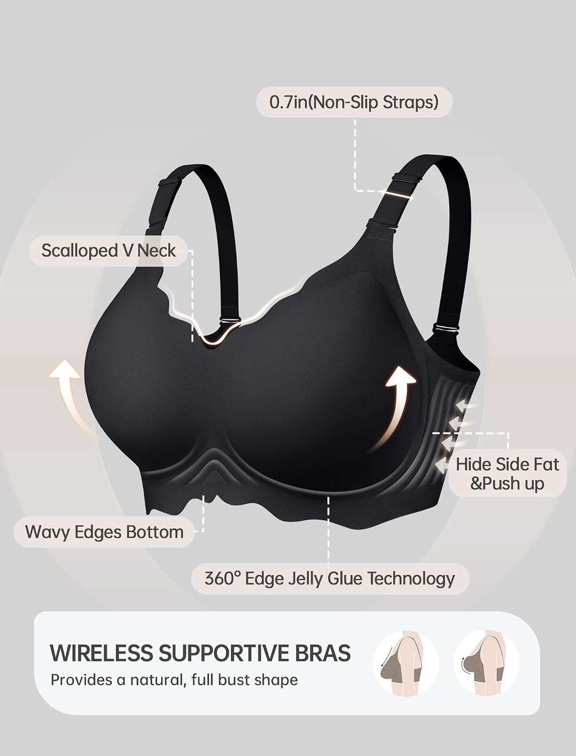 Butter Soft Women's Everyday Bra