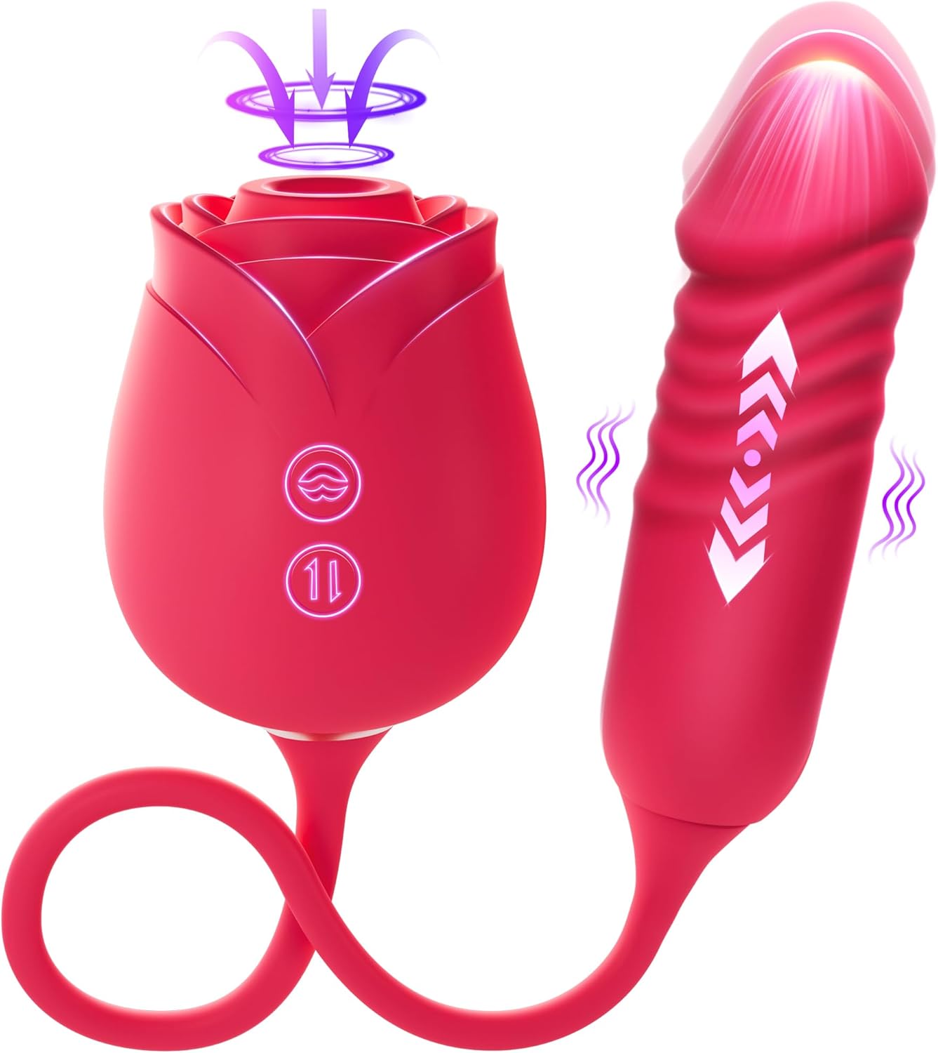 MOOLIGIRL Rose Vibrating Delight