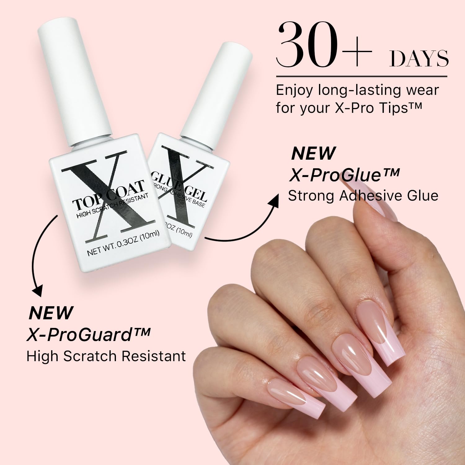 Chic French Tip Nail Kit
