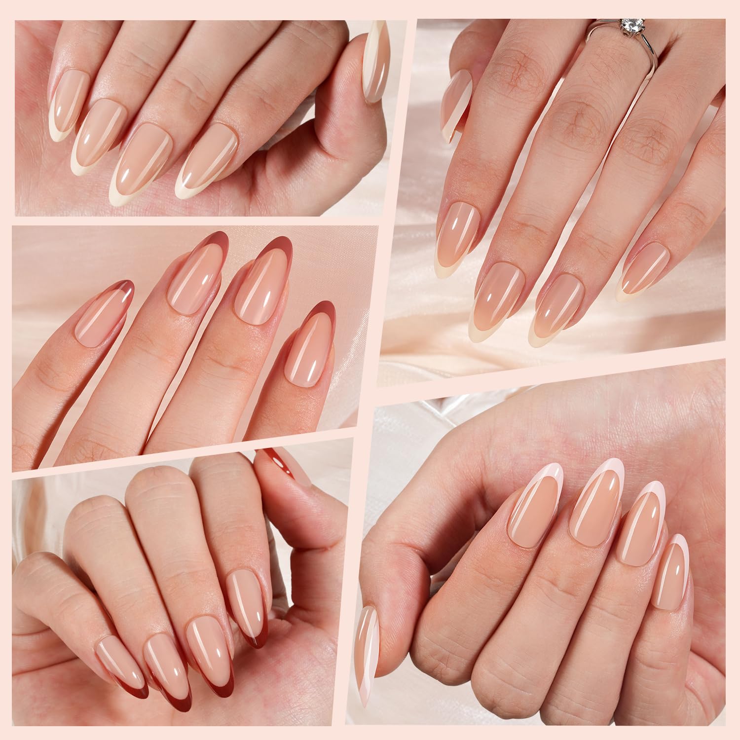 Chic Almond Nail Magic Set