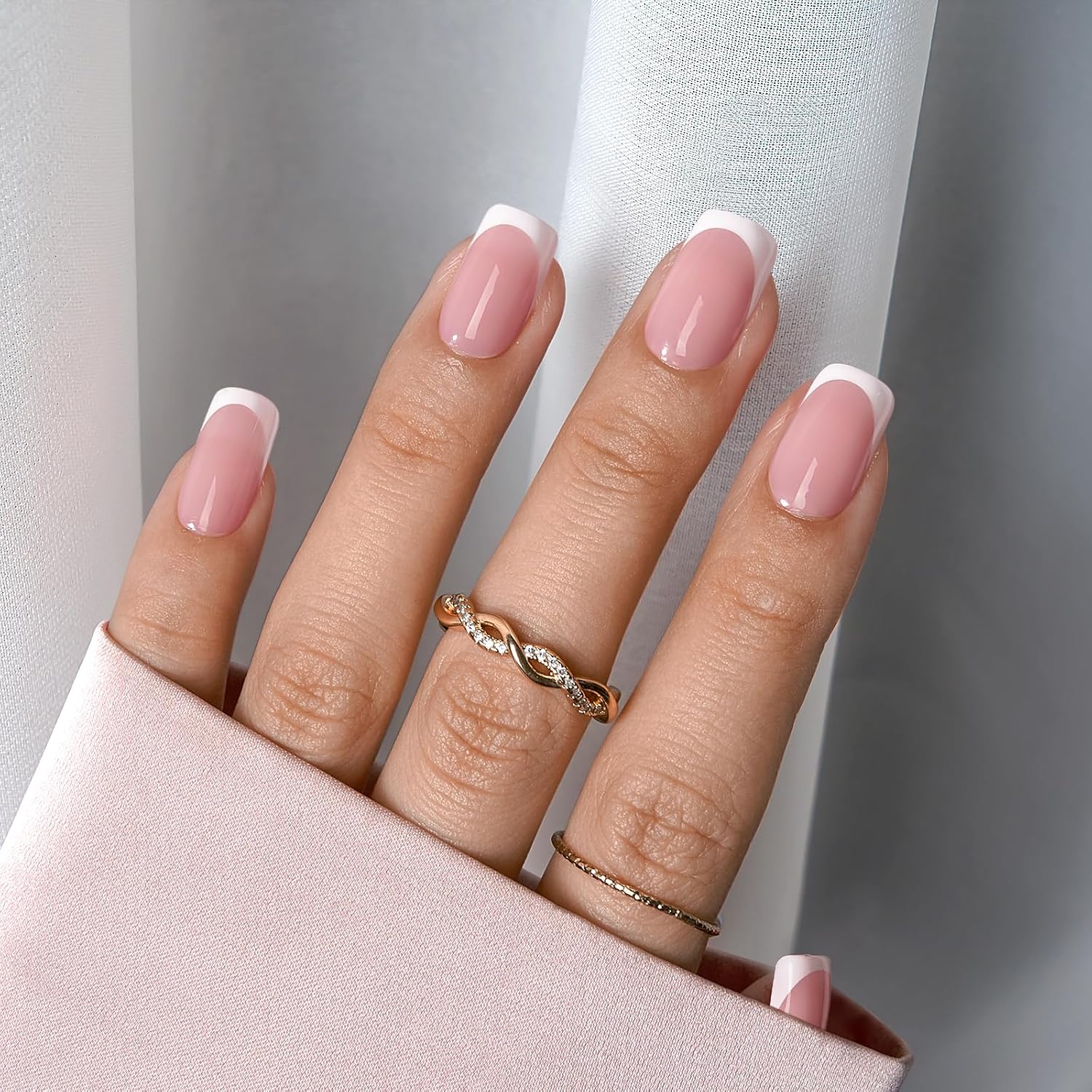 Elegant French Tip Nail Kit