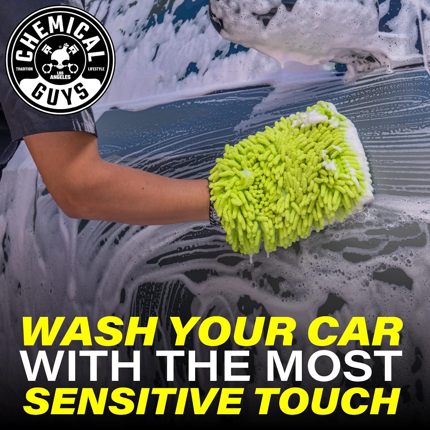Scratch-Free Car Wash Mitt Set