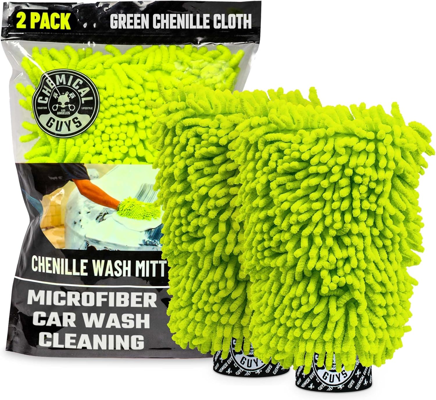 Scratch-Free Car Wash Mitt Set