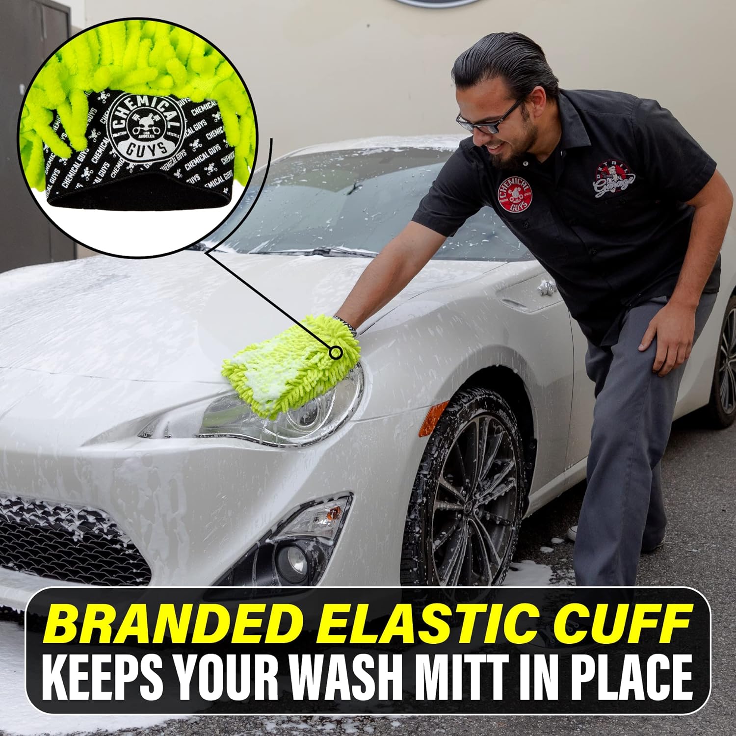 Scratch-Free Car Wash Mitt Set